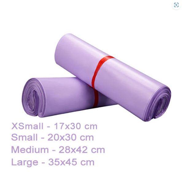 (100pcs) Courier Shipping Pouch/ Poly mailer CLEAR POUCH Self Adhesive Mailer Pouch/Plastic Packaging