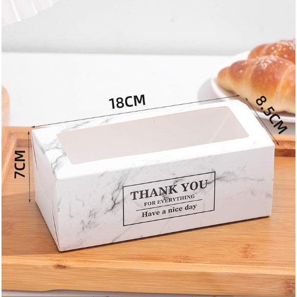 1pc Cake roll box Pastry Banana Loaf Brownies Cookies Tart Box