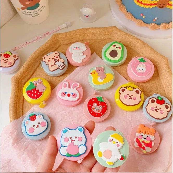 150cm Fun Cartoon Portable Measuring Tape Cute Mini Tape Measure