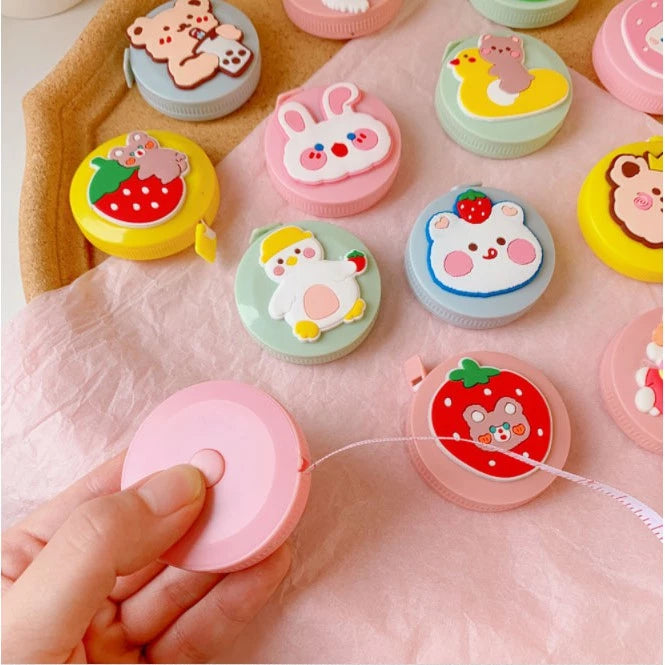 150cm Fun Cartoon Portable Measuring Tape Cute Mini Tape Measure