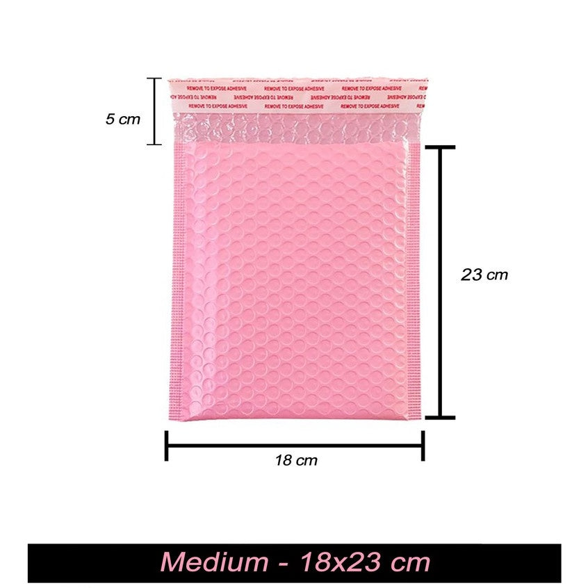Pink | Blue | Peach | Black Thankyou Bubble Mailer Plastic Padded Envelope Shipping Bag Packaging1pc
