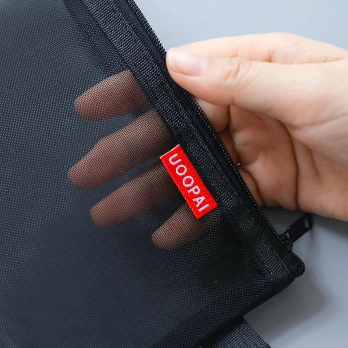 A4, A5 | Mesh Pen Bag Nylon Pencil Bag Pencil Case Mesh Pen Case Pouch Pencil Pouch