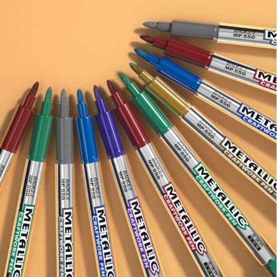 1.5mm Metallic Gold/Silver/Colorfully Marker Pen for DIY/Art Coloring/Scrapbooking Stationery