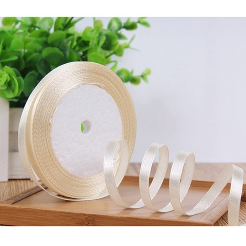 (25 yards/roll) 1cm Satin Ribbon Wholesale Gift Packing Christmas decorationRibbons roll fabric