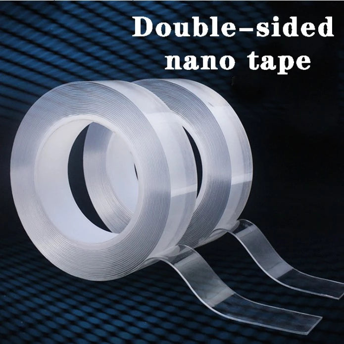 1M/3M/5M Nano Tape Double Sided Tape Transparent No Trace Reusable Waterproof Adhesive Tape
