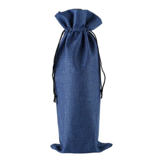 1pc Wine Jute Bag Jute Burlap organizer/bag for wine, bottles, water bottle/tumbler