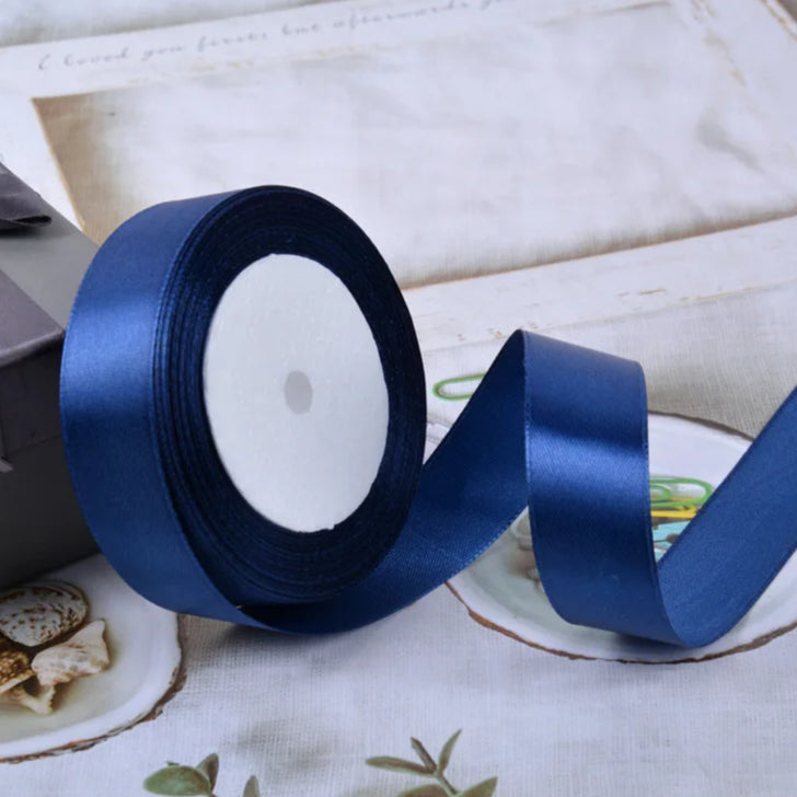 (25 yards/roll) 2cm Satin Ribbon Wholesale Gift Packing Christmas decoration Ribbons roll fabric