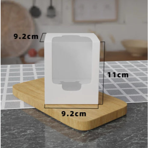Pastry Box Single Solo Cupcake Box Cookies Boxes Individual Box with Handle 1PC