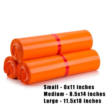 (100pcs) HEART PRINT Courier Pouch/ Poly mailer pouch/ Self Adhesive Mailer Pouch Plastic Packaging
