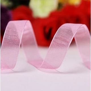 (50 yards/roll) 1.5cm/2.5cm /4cm organza ribbon wholesale gift wrapping decoration Christmas ribbons