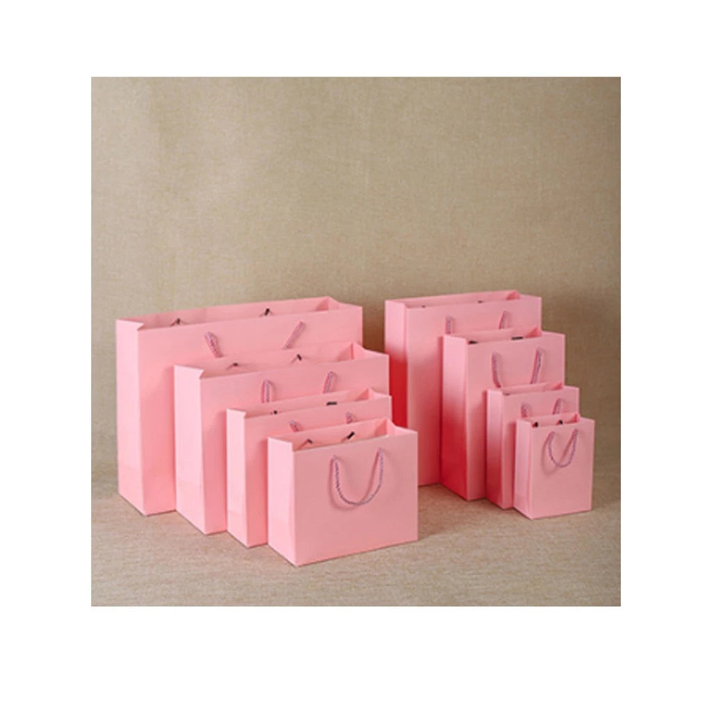 1 Pc (BIG) Gift Bag with Handles Craft Package Paper Gift Box Jewelry Birthday Decoration Event