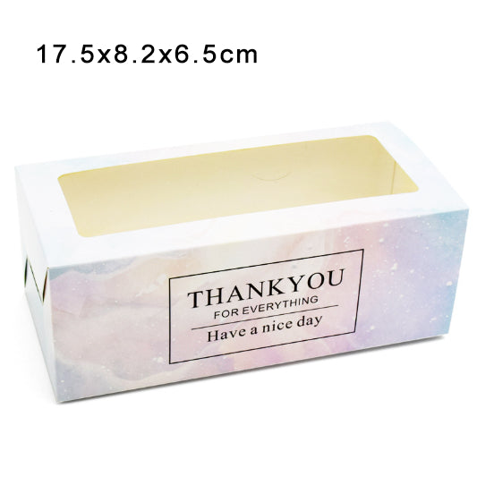 1pc Cake roll box Pastry Banana Loaf Brownies Cookies Tart Box