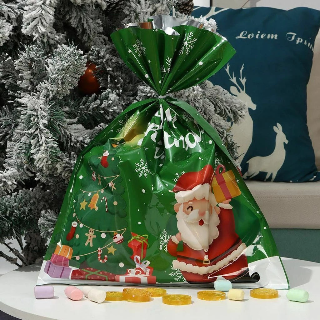 1pc Christmas Gift Flat Pocket Pastry Bag Candy Bag Candy Bag Gift bags