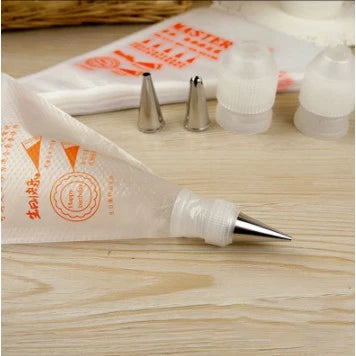 Piping Bag 100Pcs Disposable Icing Piping Cake Pastry Tip Cupcake Decorating Bags Tool
