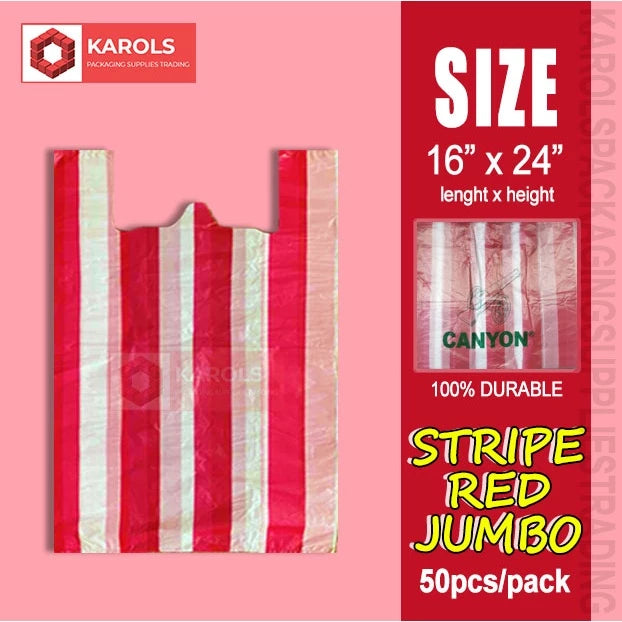 (50pcs) Biodegradable Sando Plastic Bag Sando Bag Thick and Perfect for heavy Items