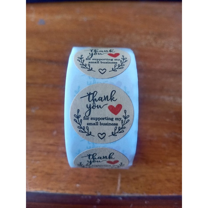 500 sheets | More Designs Stickers | self-adhesive label sealing packaging label | 2.5 cm / 1 inch