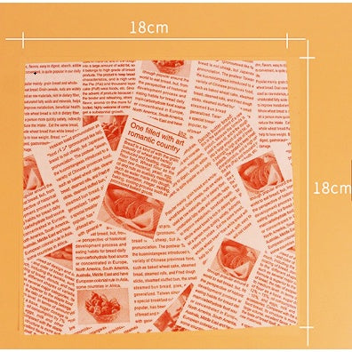 (25pcs) Egg Drop Sandwich Packaging Box Hamburger Bread Toast Box Holder