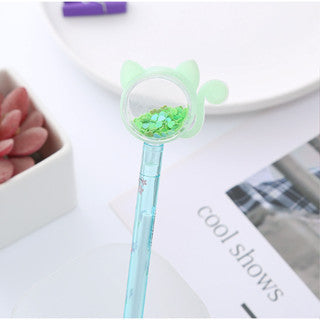 Sequins Cat Gel Pen Cat Recreation Cute School Office Supply Stationer Supplies  4.6  73 ratings 416