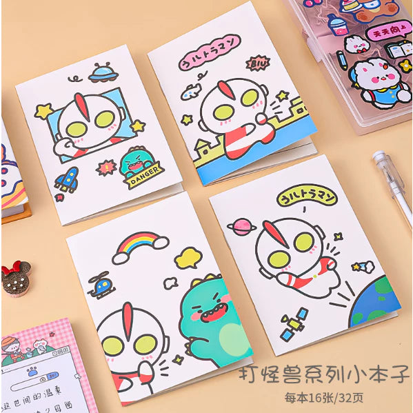 1pcs Random | Cute design mini cartoon Notebooks student Book composition mini notebook