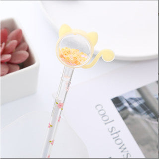Sequins Cat Gel Pen Cat Recreation Cute School Office Supply Stationer Supplies  4.6  73 ratings 416