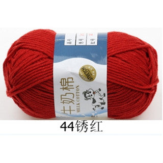 5ply | Smooth Milk Fiber Knitting Wool Crochet Yarn Milk Cotton 50g