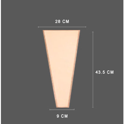 (50pcs) Flower packaging transparent bag Waterproof bouquet packaging bag