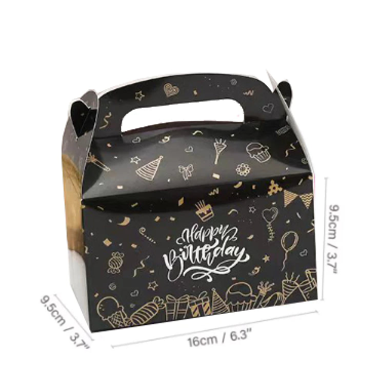 1pc Happy birthday candy box Birthday gift box Happy Birthday Portable biscuit box