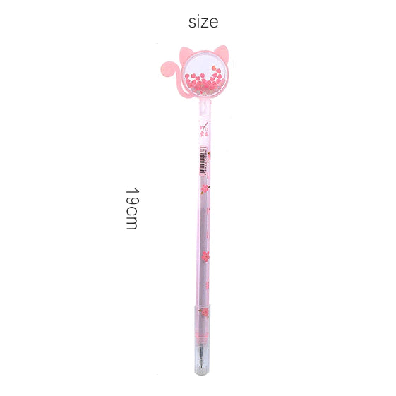 Sequins Cat Gel Pen Cat Recreation Cute School Office Supply Stationer Supplies  4.6  73 ratings 416