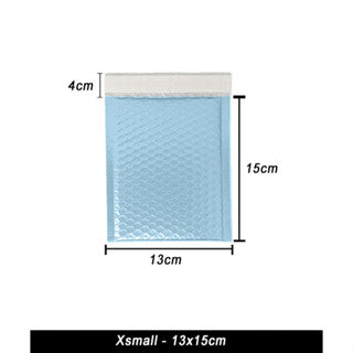 LIGHT BLUE | Bubble Mailer Plastic Padded Envelope Shipping Bag Packaging 1pc