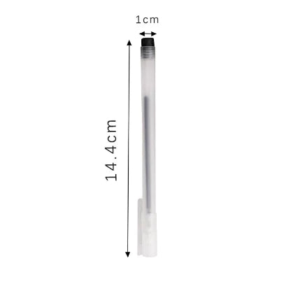 50pcs/pack Black/Blue Gel Pen Student Exam Office Signature Transparent Pen