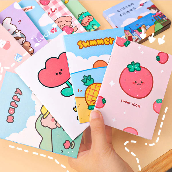 1pcs Random | Cute design mini cartoon Notebooks student Book composition mini notebook
