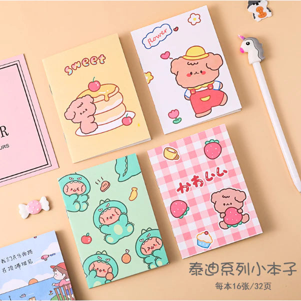 1pcs Random | Cute design mini cartoon Notebooks student Book composition mini notebook
