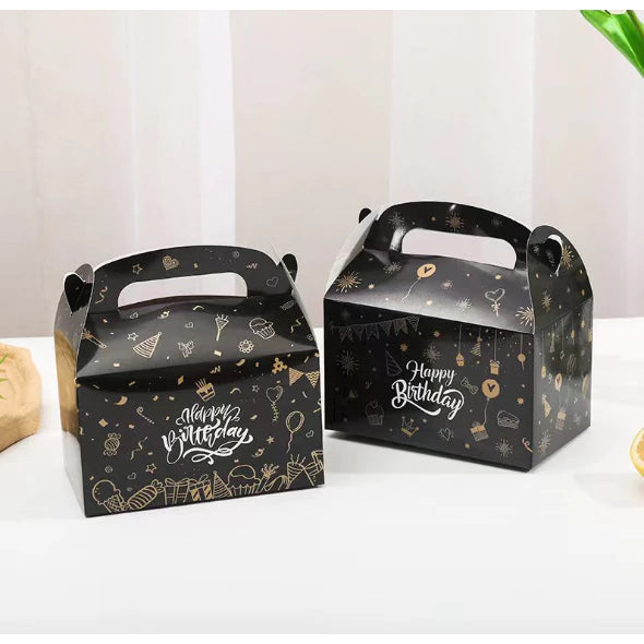 1pc Happy birthday candy box Birthday gift box Happy Birthday Portable biscuit box