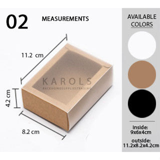 Transparent MATTE drawer box pvc matte gift box product packaging