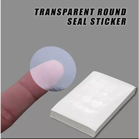 transparent round seal sticker Scrapbooking and Seal Label