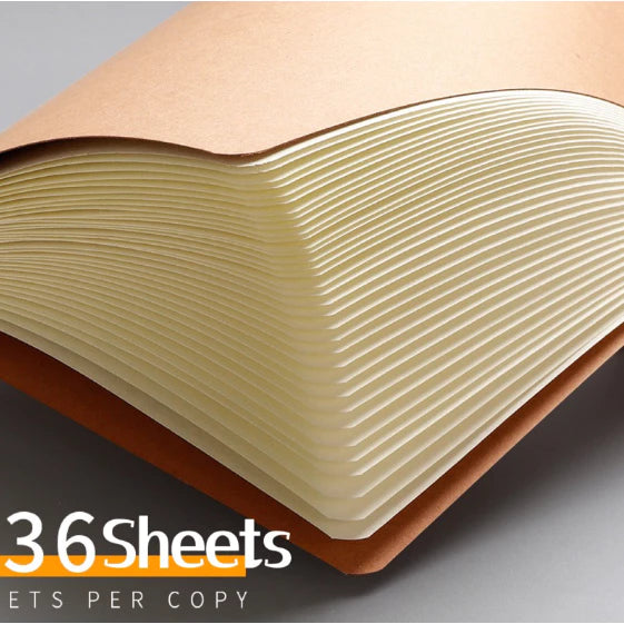 36 Sheets Notebook Black/Khaki Notebook Office School Supplies Stationery
