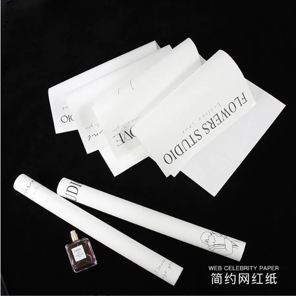 Printed thickened SMALL Waterproof wrapping paper flower boquet wrapper