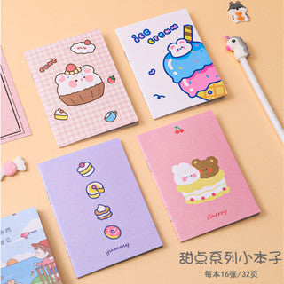 1pcs Random | Cute design mini cartoon Notebooks student Book composition mini notebook