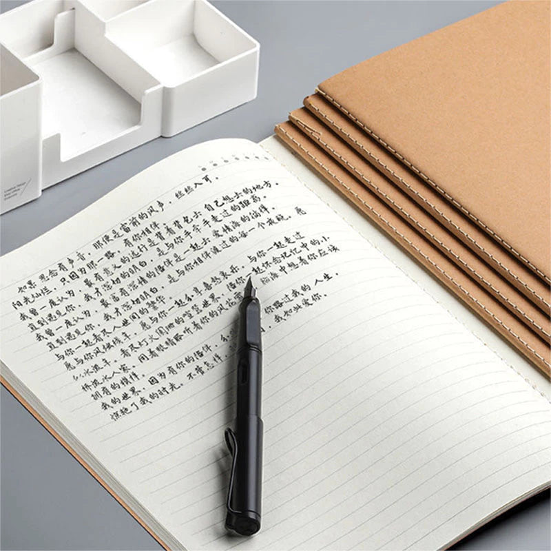 36 Sheets Notebook Black/Khaki Notebook Office School Supplies Stationery
