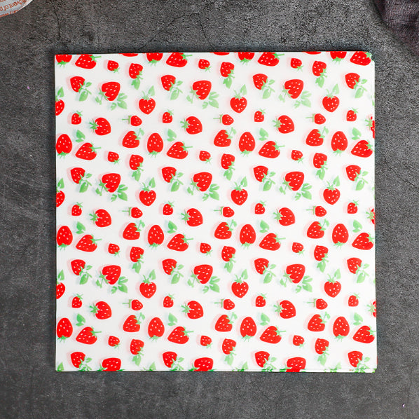 50 Sheets Packaging Pad Paper Bento Cake Box Hamburger Oil-proof Baking Tool 18*18cm