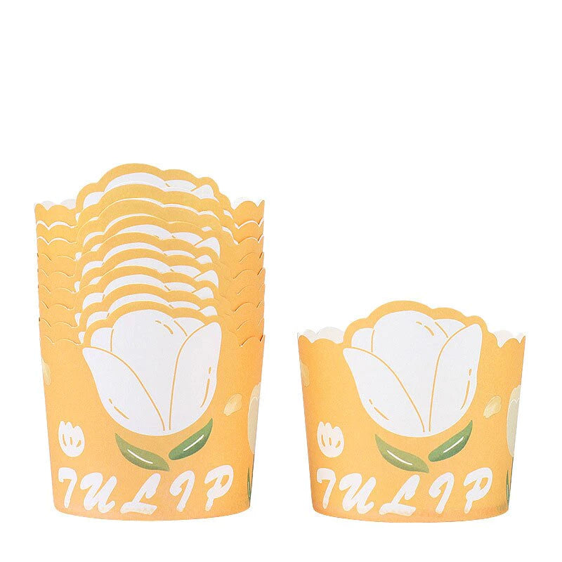 50 Pack pattern 3oz Disposable Cupcake Liner Cartoon Cups Baking Cup