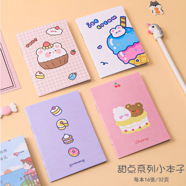 1pcs Random | Cute design mini cartoon Notebooks student Book composition mini notebook