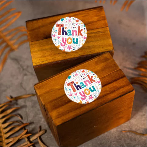 (5 Sheets) Thank You sticker Cute Party Gift Bag Label Sticker