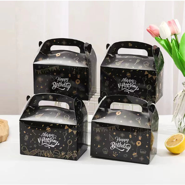 1pc Happy birthday candy box Birthday gift box Happy Birthday Portable biscuit box
