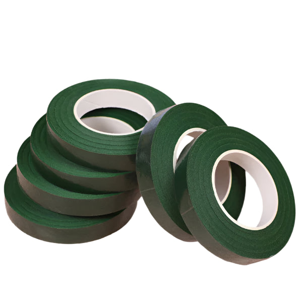 30yards/1 Roll Floral Tape Florist Elastic Tape Self Adhesive Green Paper Type tape