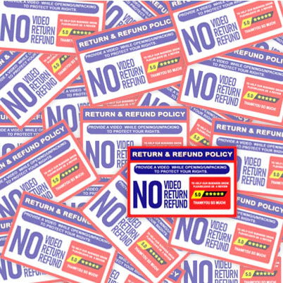 500pcs | High Quality sticker NO Video, No Refund, No Return STICKER