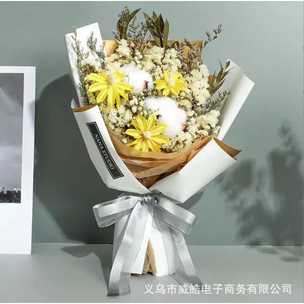 20Yards/Roll 2.5cm | snow gauze ribbon stitching bouquet packaging Ribbon
