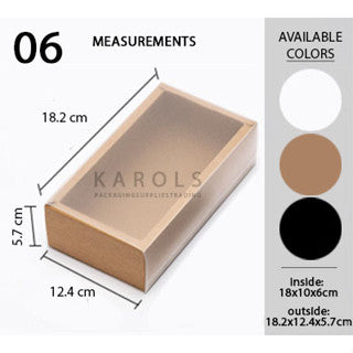 Transparent MATTE drawer box pvc matte gift box product packaging