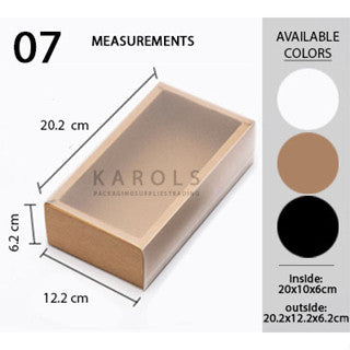 Transparent MATTE drawer box pvc matte gift box product packaging