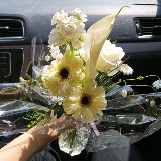 FLOWER Transparent Film Bouquet wrapper waterproof plastic paper